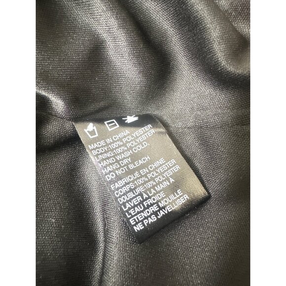 Paper Crane Womens Small Floral Sleeveless Lined Halter Dress Elastic Waist - Picture 9 of 9